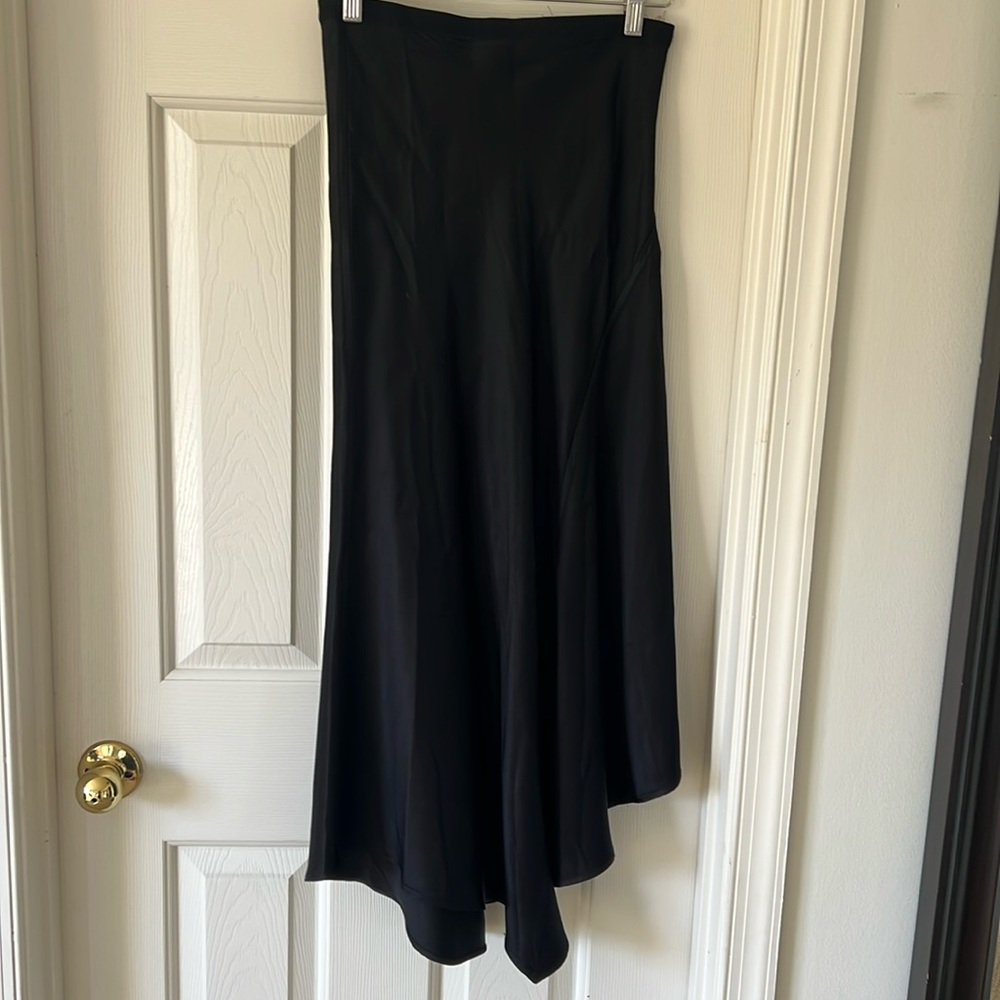 Midi slip skirt